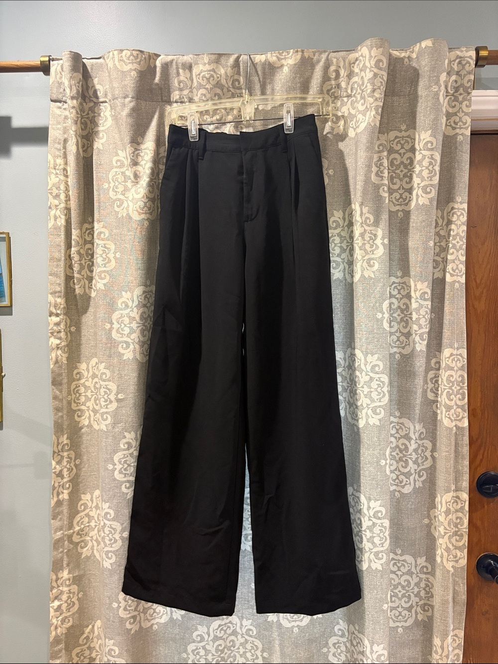 GAP Black Wide-Leg Women's Dress Pants